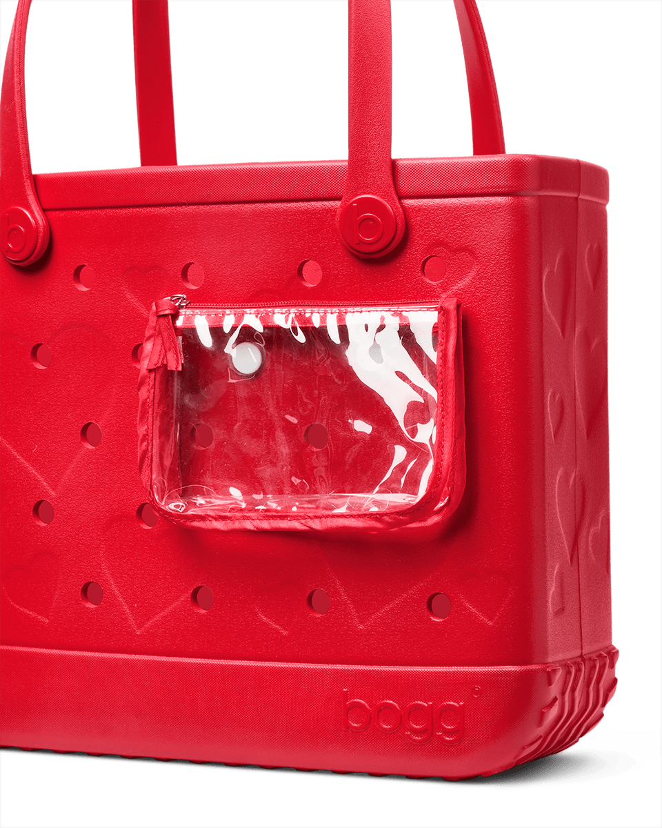 Baby Bogg Bag - Conversation Hearts Bright Red