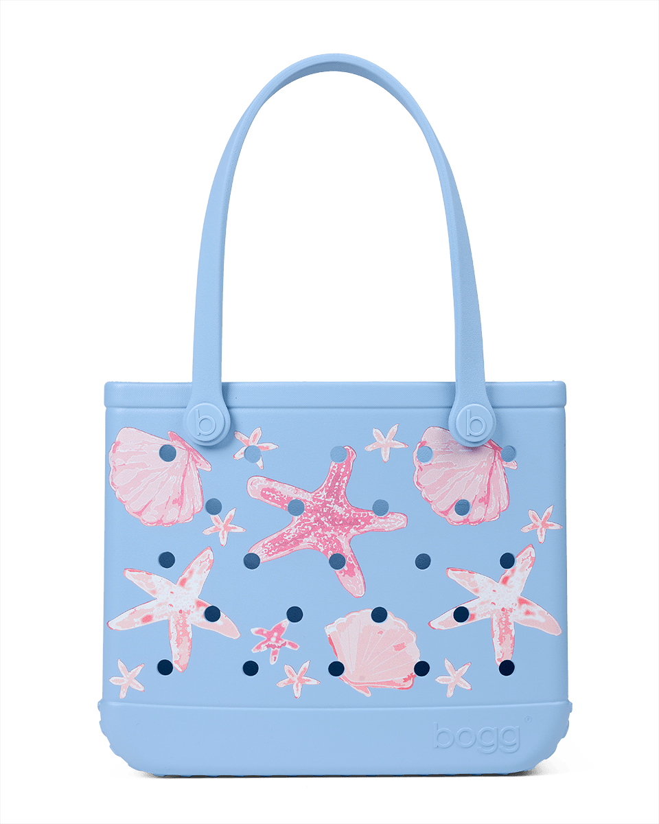 Baby Bogg Bag - Carolina Blue Shells and Starfish