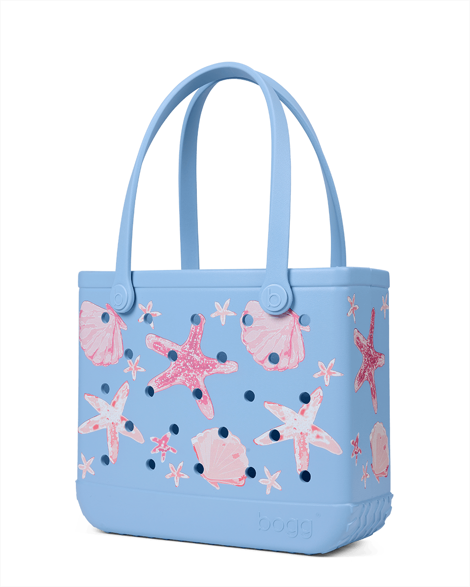 Baby Bogg Bag - Carolina Blue Shells and Starfish