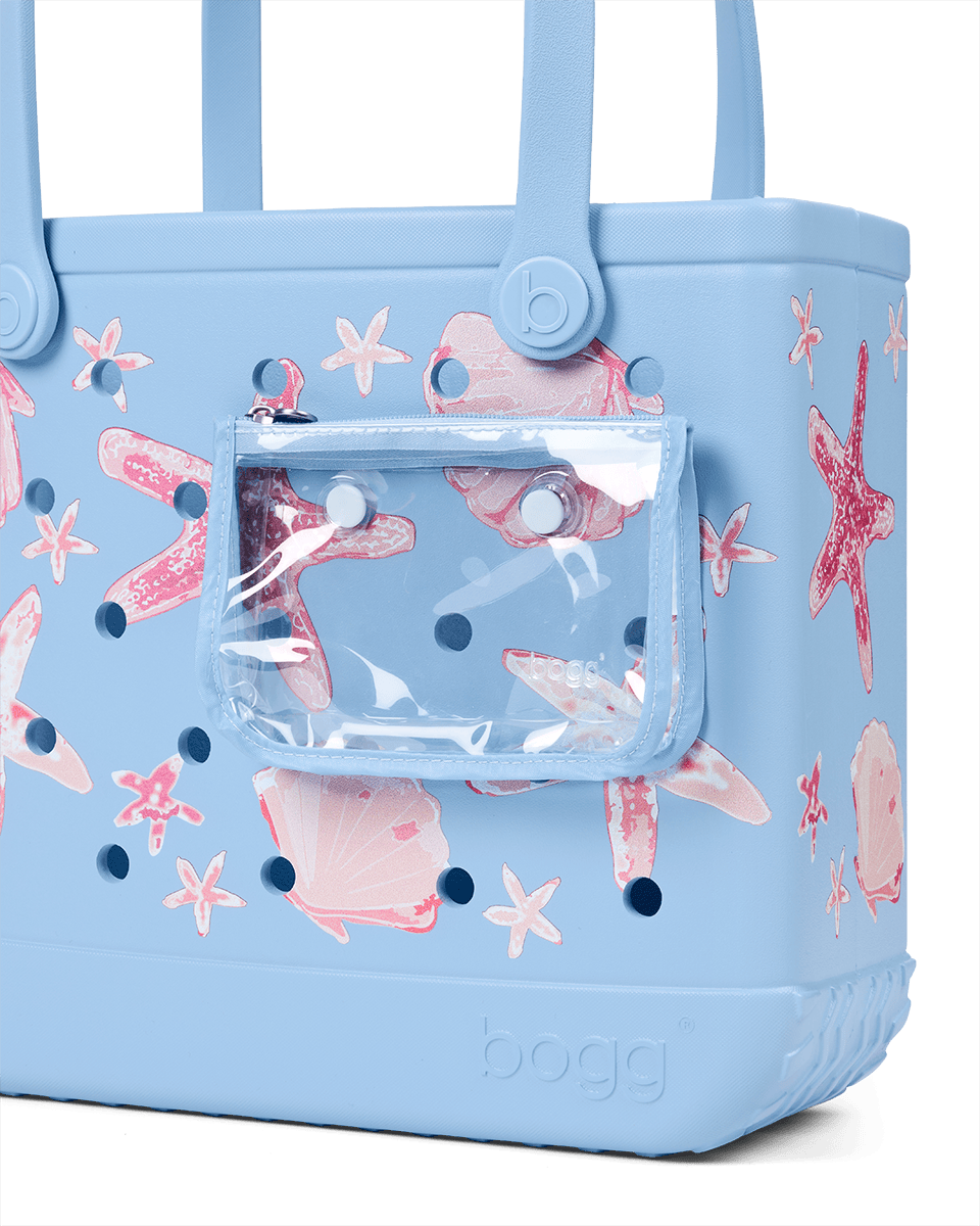Baby Bogg Bag - Carolina Blue Shells and Starfish