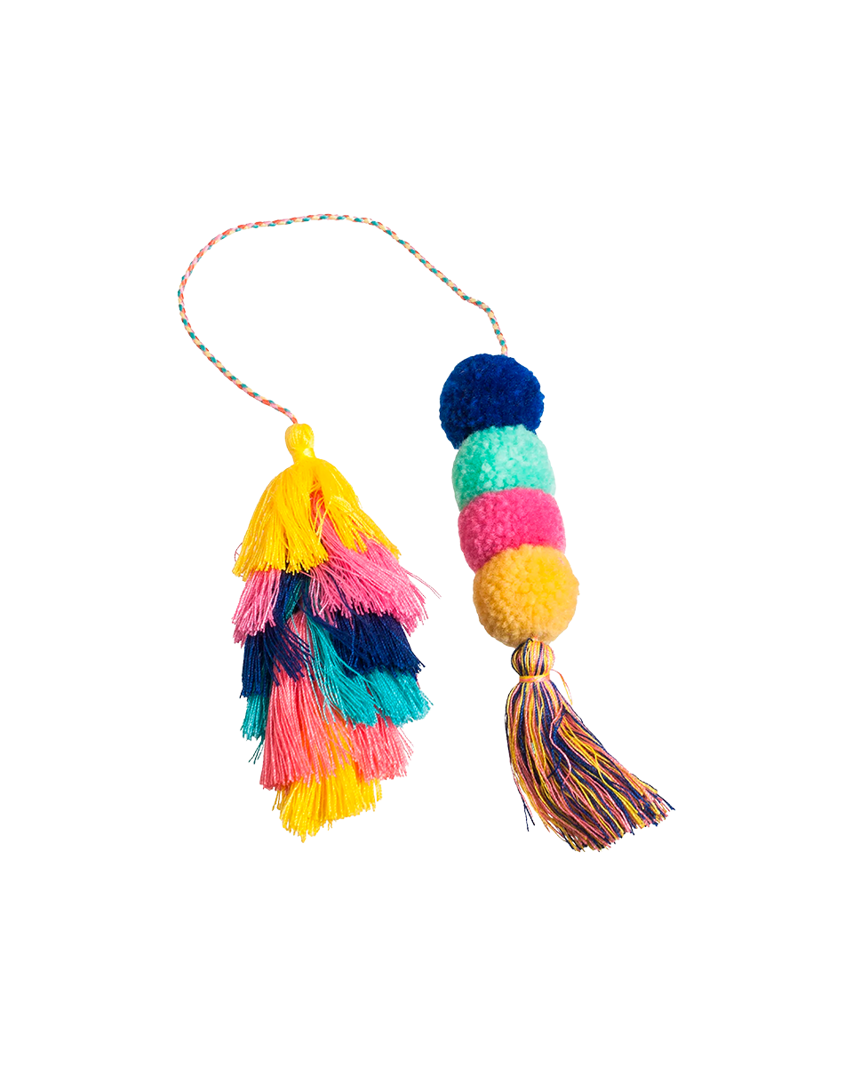 Bogg Bag Bauble - Solid Double Tassel
