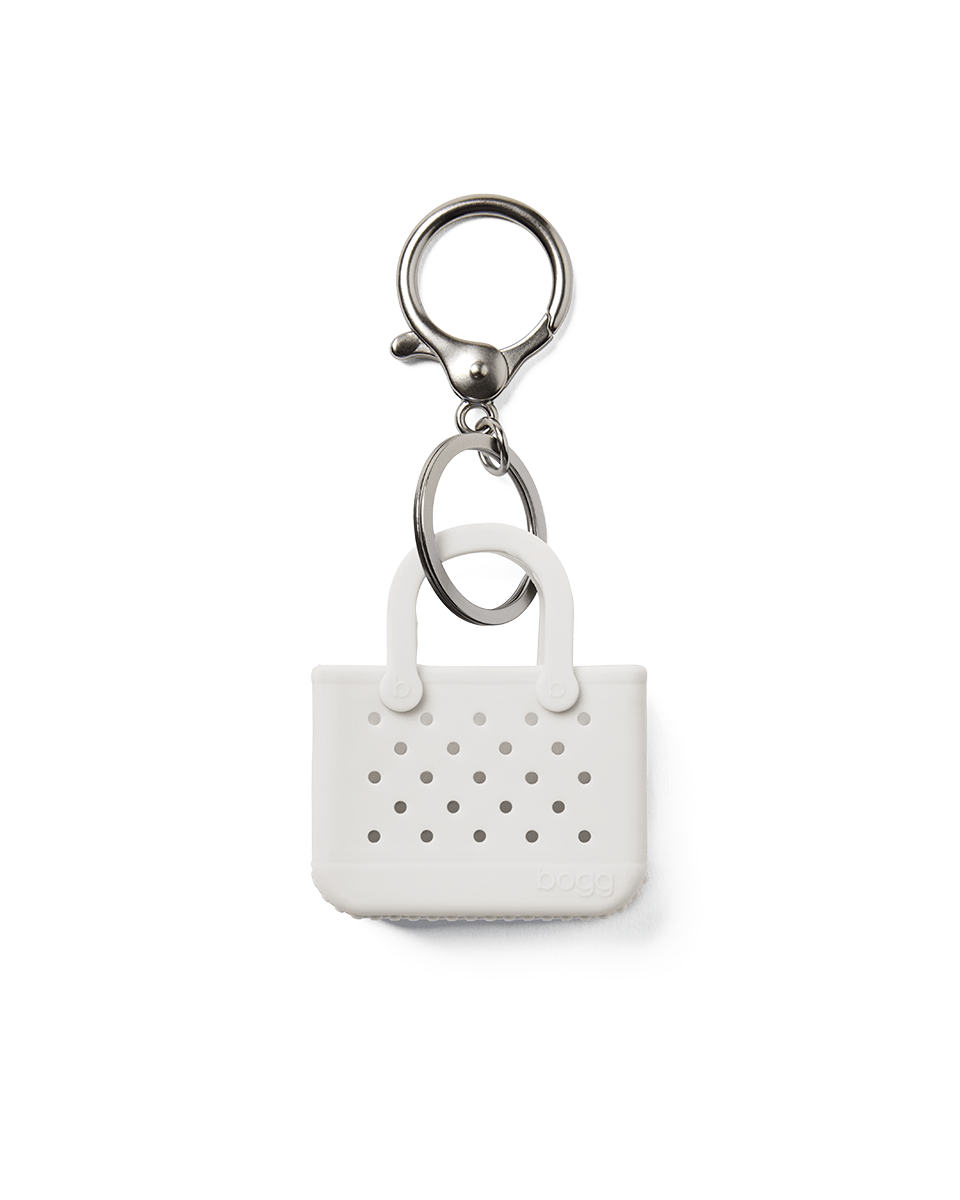 Tiny Tote Keychain - For Shore White